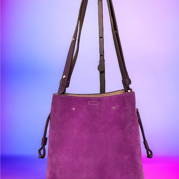 kate spade Marti Suede Large Bucket Bag - EUC - Picture 4 of 10